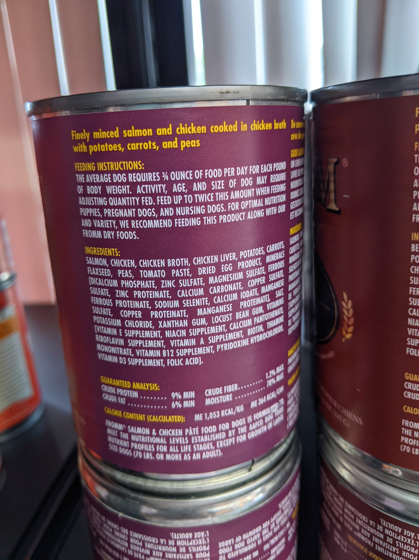 FROMM Salmon and Chicken Pate Recipe