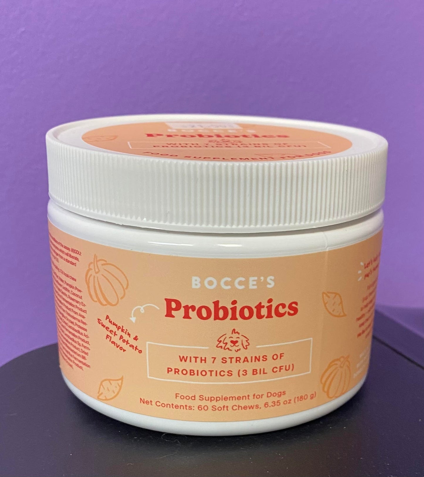 Bocce's Probiotic Chews