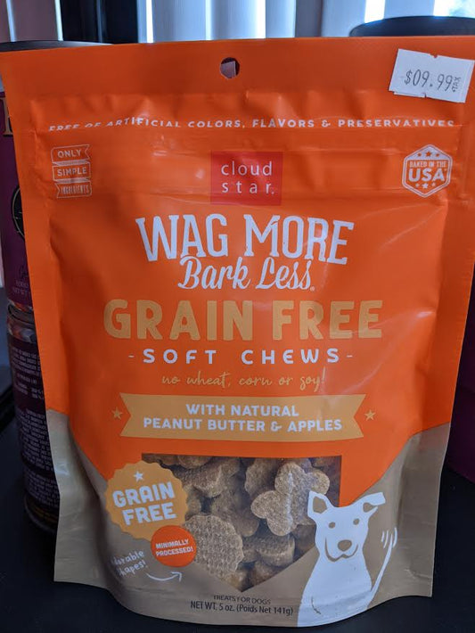 Wag More Bark Less Grain Free Chews: Chix & Apples