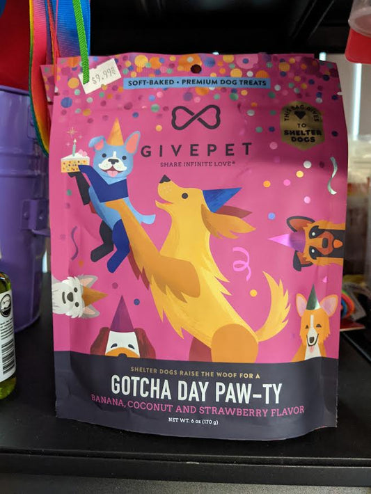 GivePet Gotcha Day Paw-ty Treats