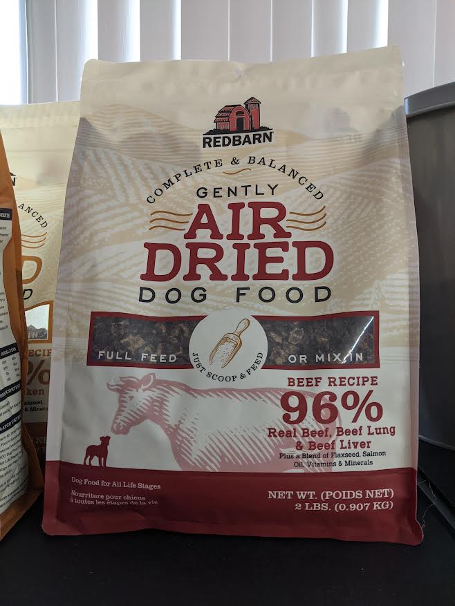 Red Barn Air Dried Dog Food: Beef