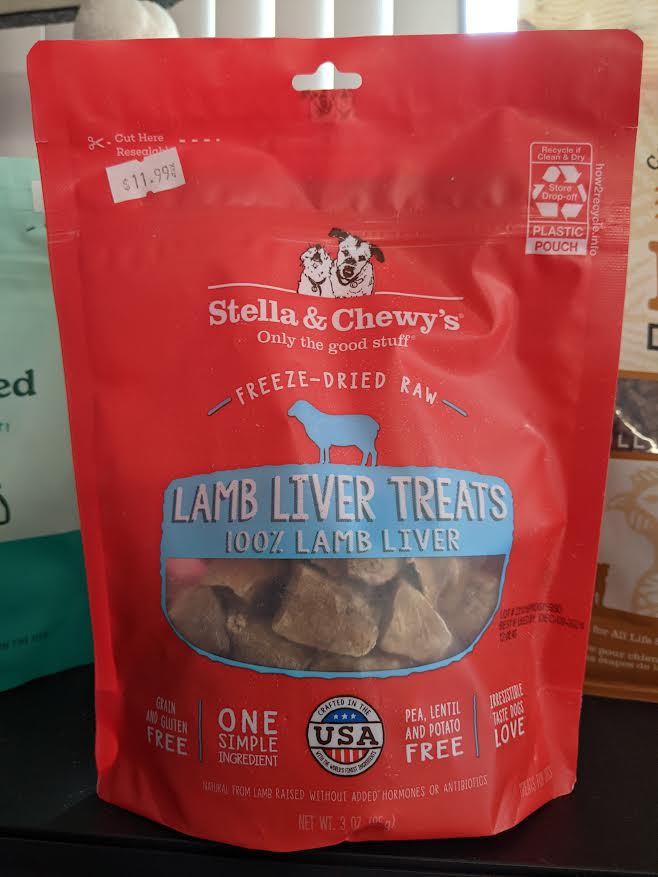 Stella & Chewy Freezed Dried Raw Lamb Liver (Grain Free)