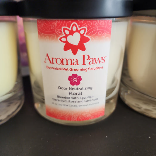 12 OZ- Candle Odor Neutralizing Floral