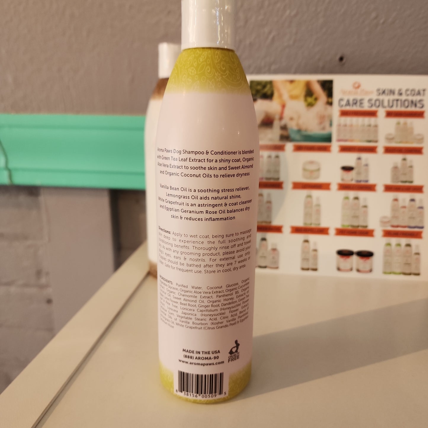 13.5 Oz. Shampoo Lemongrass Vanilla Bean