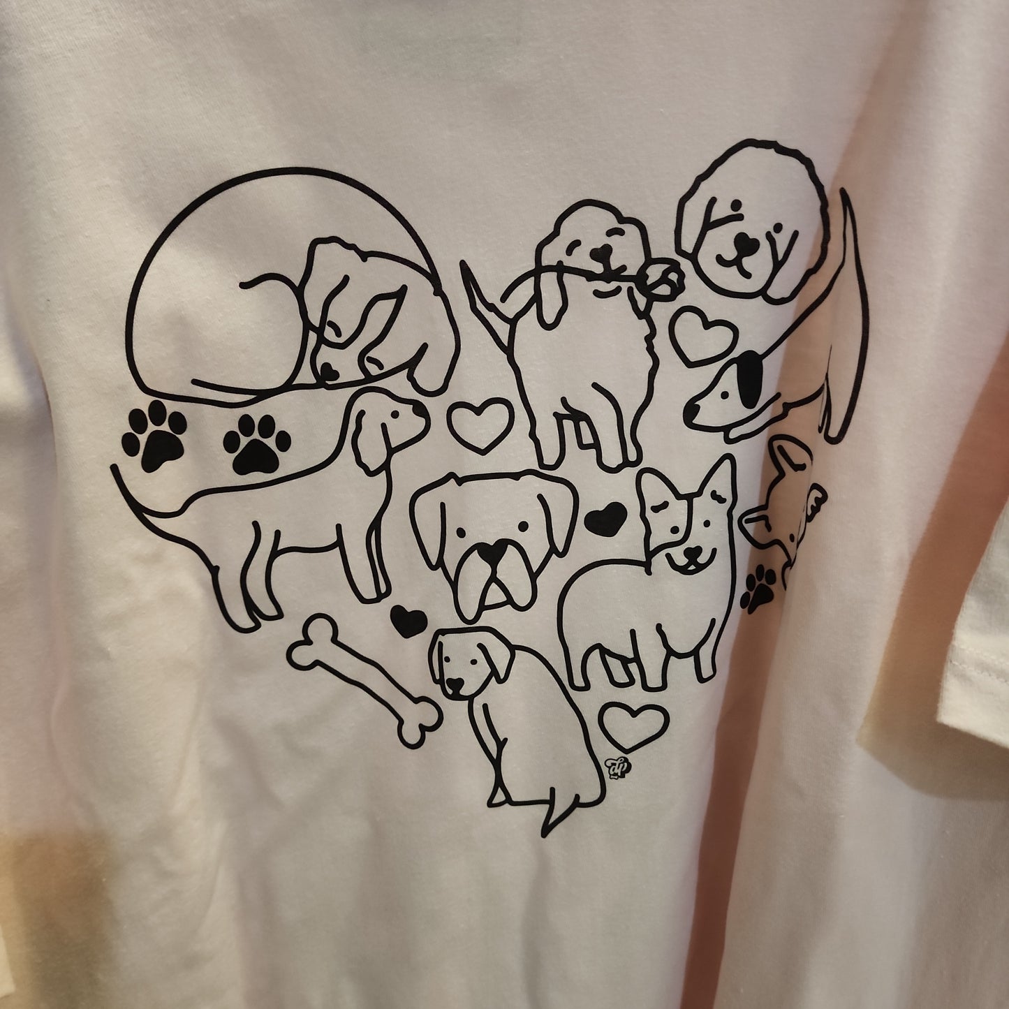 Dapper Paw Heart T XL