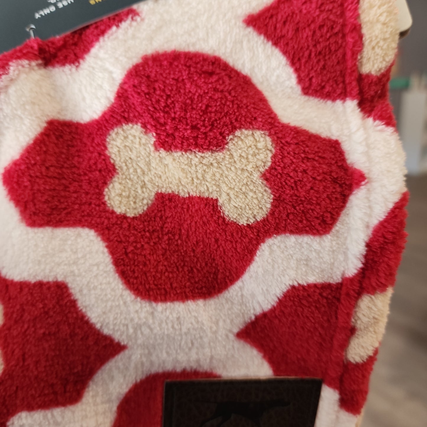 Tall Tails Red Bone Dog Blanket - 20" X 30"