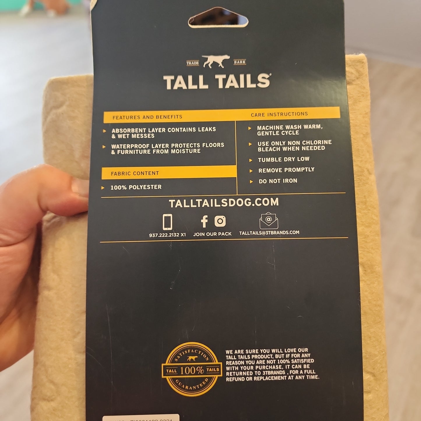 Tall Tails Waterproof Pad Lrg