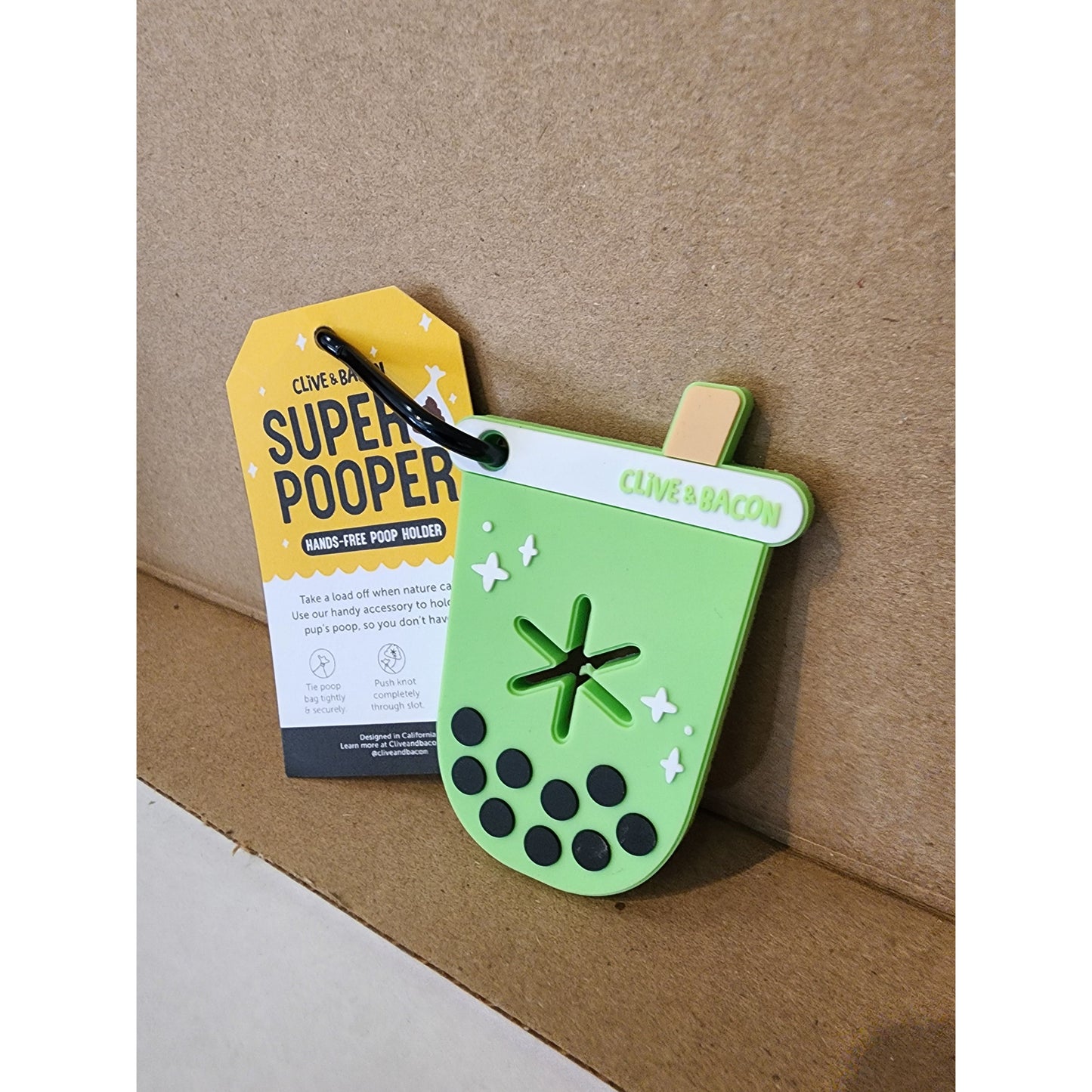 Bobalicious Poop Holder Green