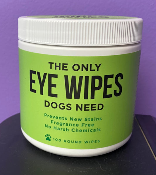 The Only Eye Wipes Dogs Need