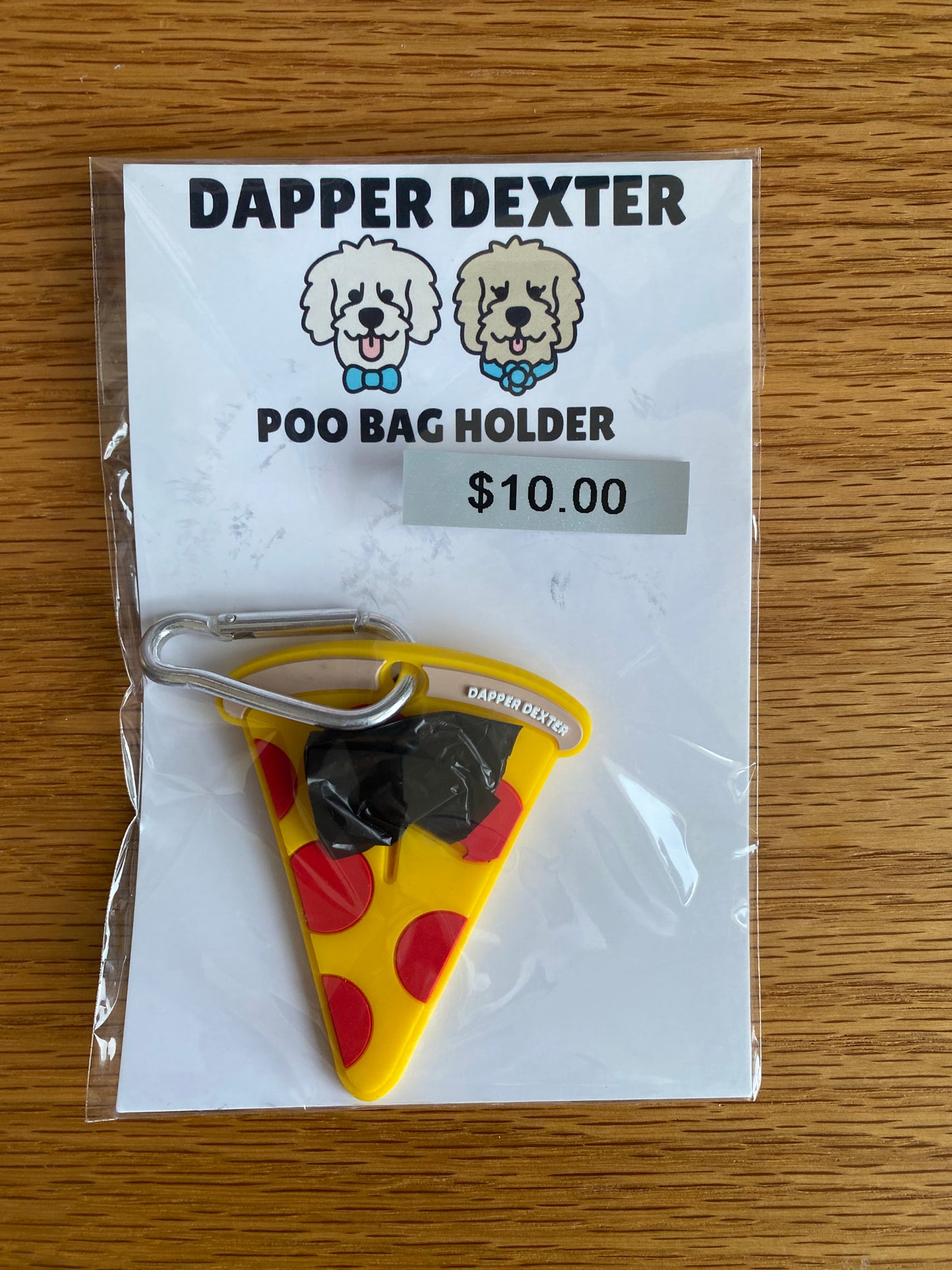 Pizza Waste Bag Holder Dapper Dexter