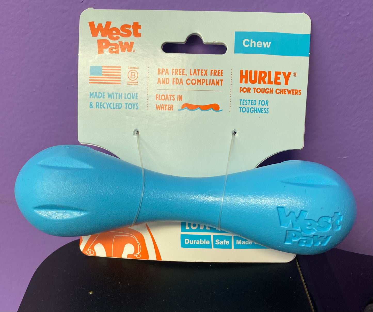 West Paw Hurley Chew Sm.