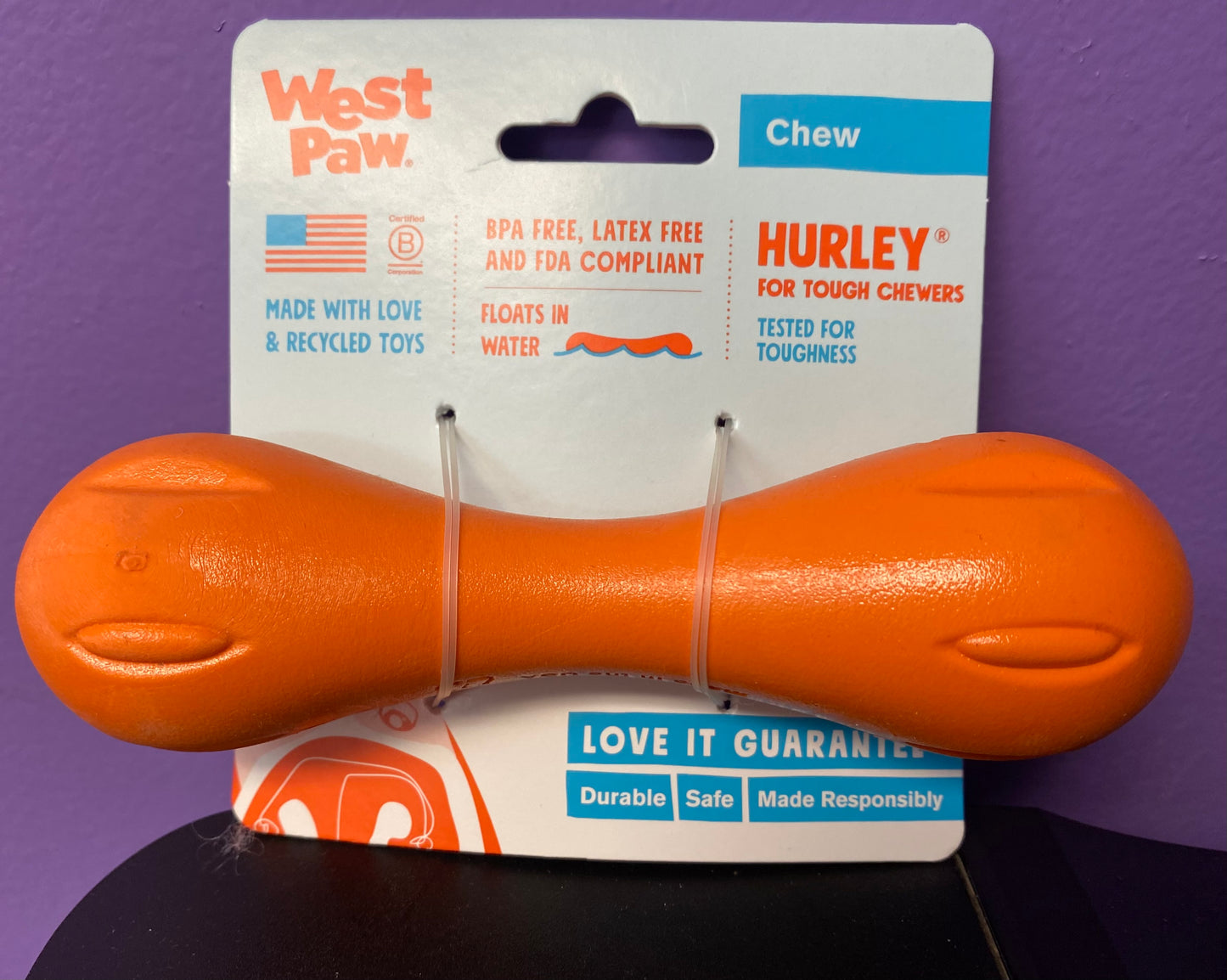 West Paw Hurley Chew Sm.