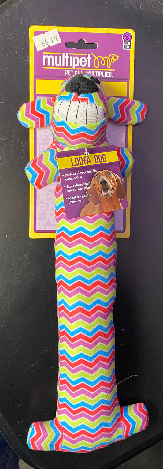 Multipet Spring Loofa Dog