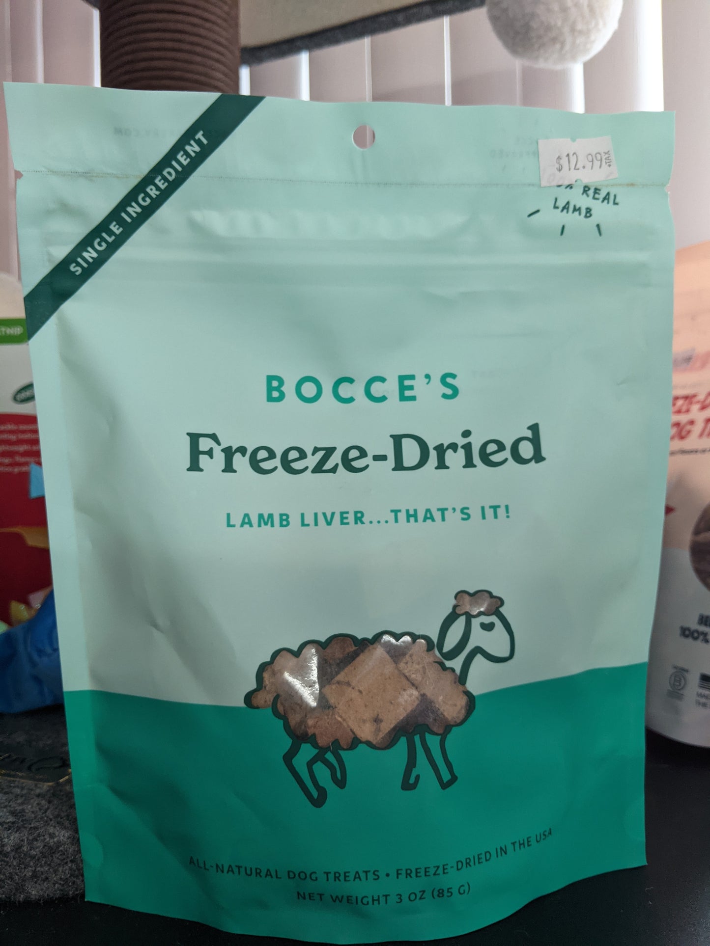 Bocce Freeze Dried Lamb Liver