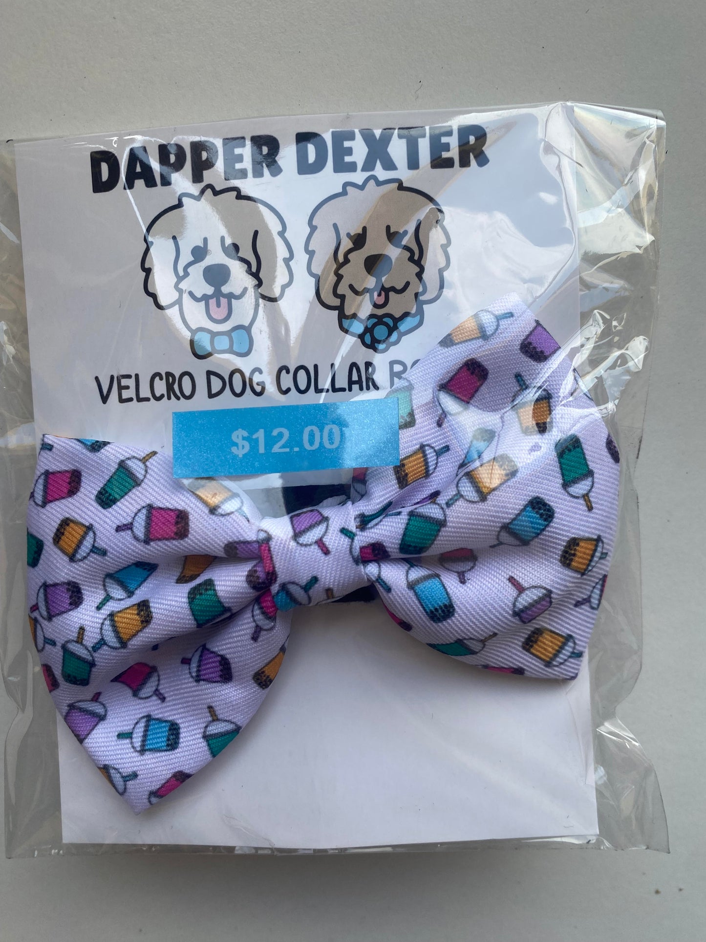 Dapper Dexter Boba Tea Bow