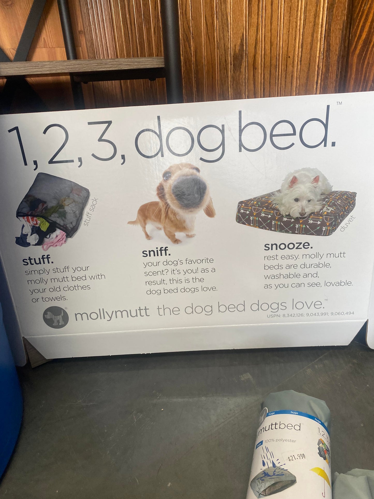 MollyMutt Bed- Grey