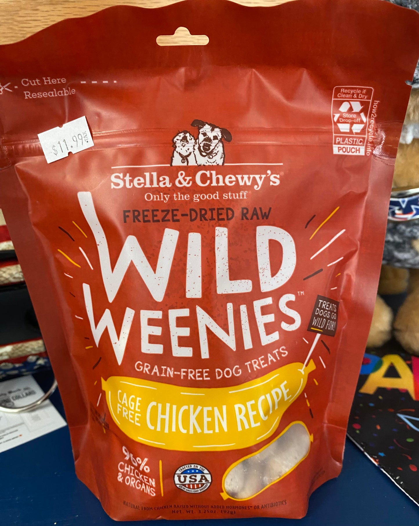 Stella & Chewy Freezed Dried Weenies (Grain Free)