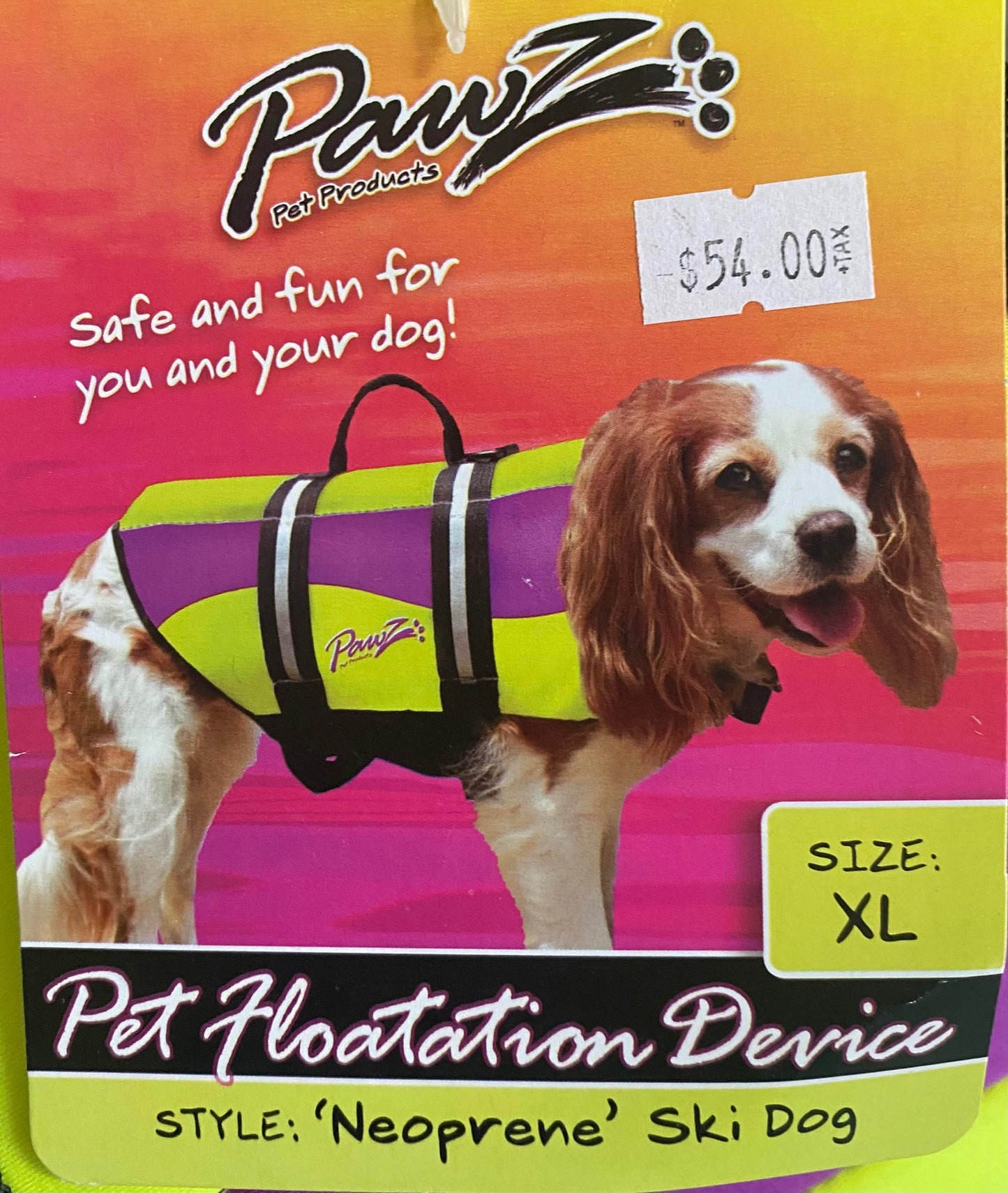 Pawz Lifejacket XL