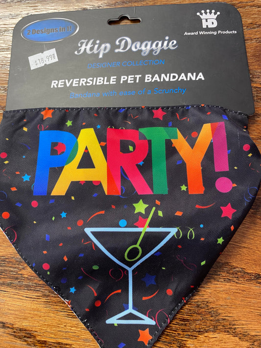 Reversable Birthday Bandana