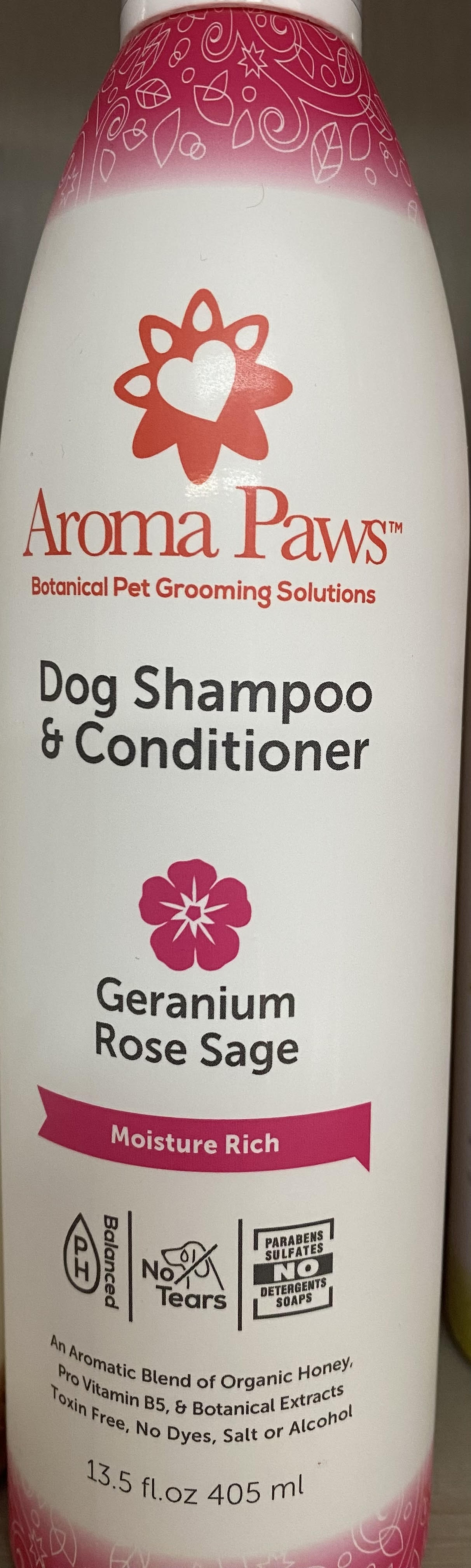 Geranium Rose Sage Shampoo & Conditioner