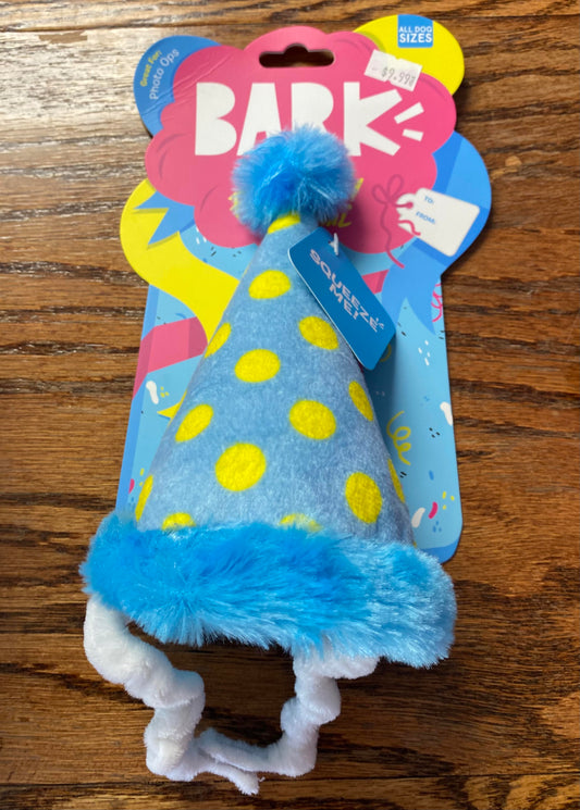 BARK Birthday Hat Toy