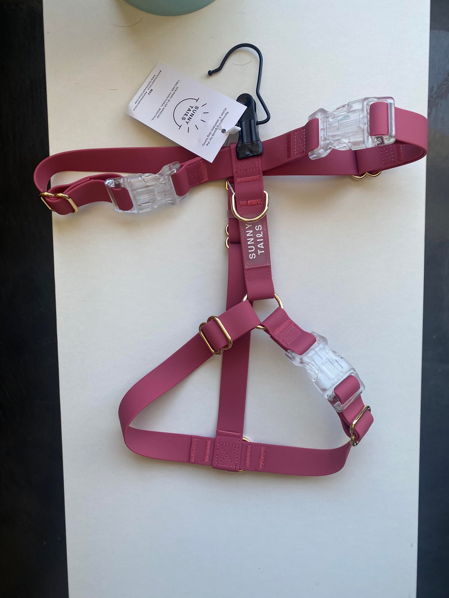 Sunny Tails Burgundy Harness