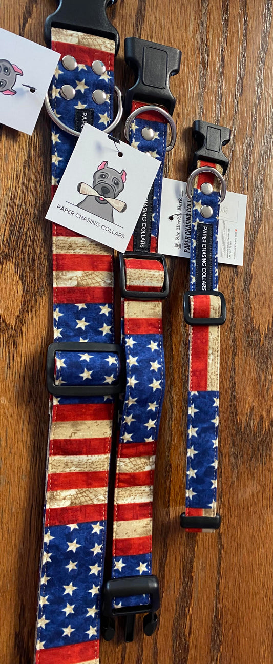 American Flag Collar